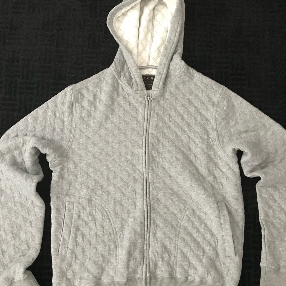 JACHS NEW YORK ZIP UP HOODIE SWEATSHIRT
